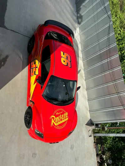 Ravoony Plus Customized Lightning Mcqueen Car Wrap review Jef Mike 02