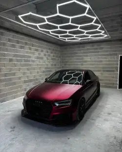 Ravoony Plus Matte Chrome Romanee Red Vinyl Car Wrap review Complasures 01