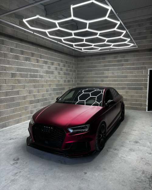 Ravoony Plus Matte Chrome Romanee Red Vinyl Car Wrap review 