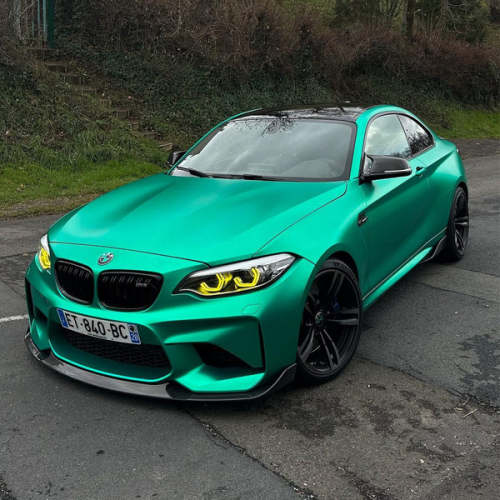 Ravoony Plus Metallic Paint Emerald Green Car Vinyl Wrap review 