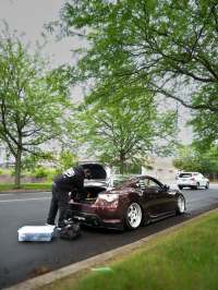 Ravoony Plus Gloss Black Rose Vinyl Wrap review 2
