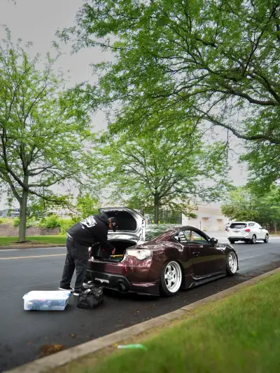 Ravoony Plus Gloss Black Rose Vinyl Wrap review slowazzbrz 02