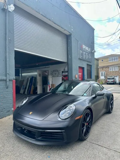 Ravoony Plus PET Satin Black Car Wrap review SPEED SHOP 00