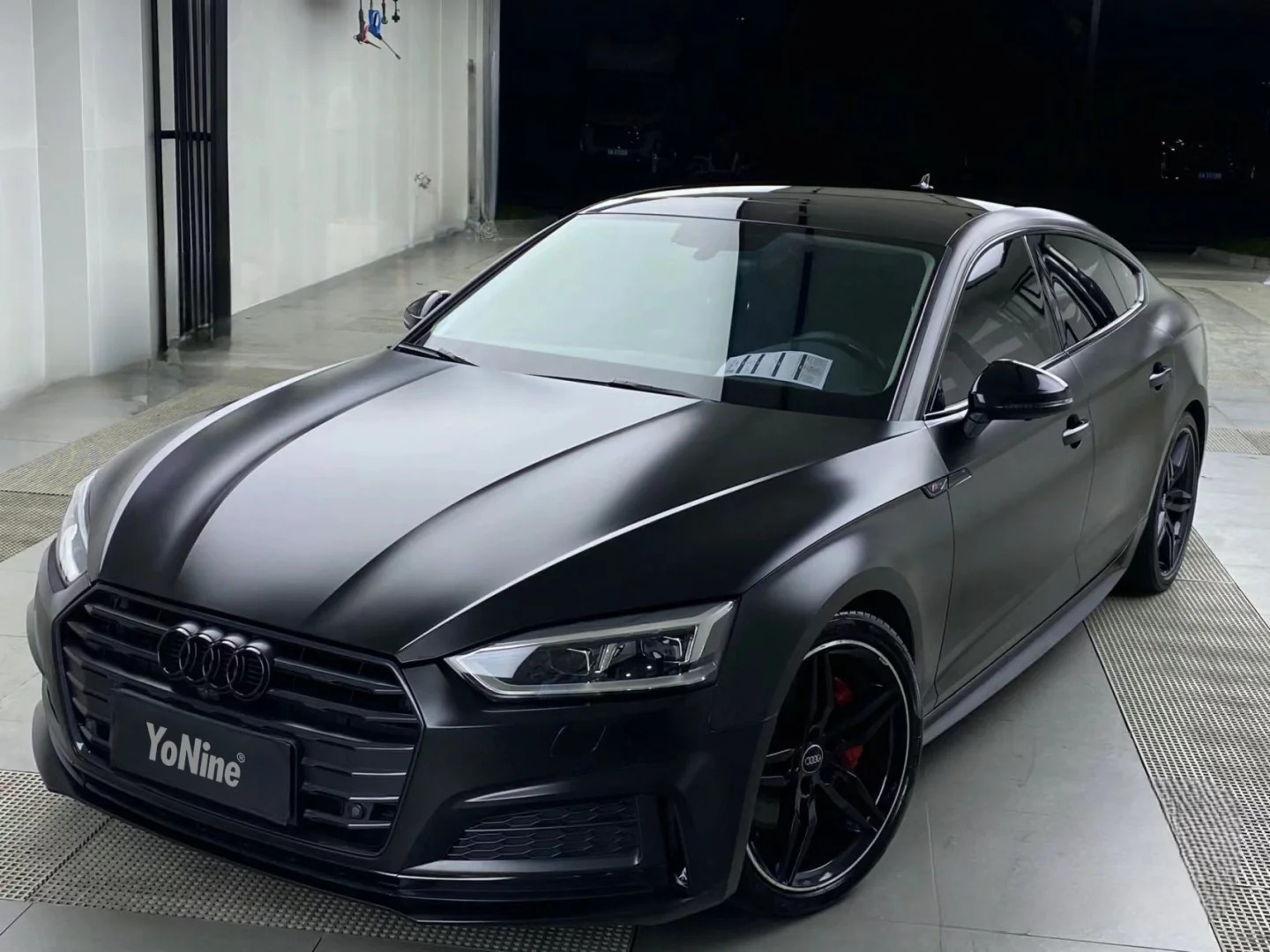 Ravoony Plus PET Satin Black Car Wrap review customWarp llc 01