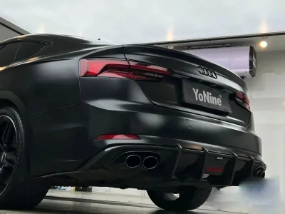Ravoony Plus PET Satin Black Car Wrap review customWarp llc 01