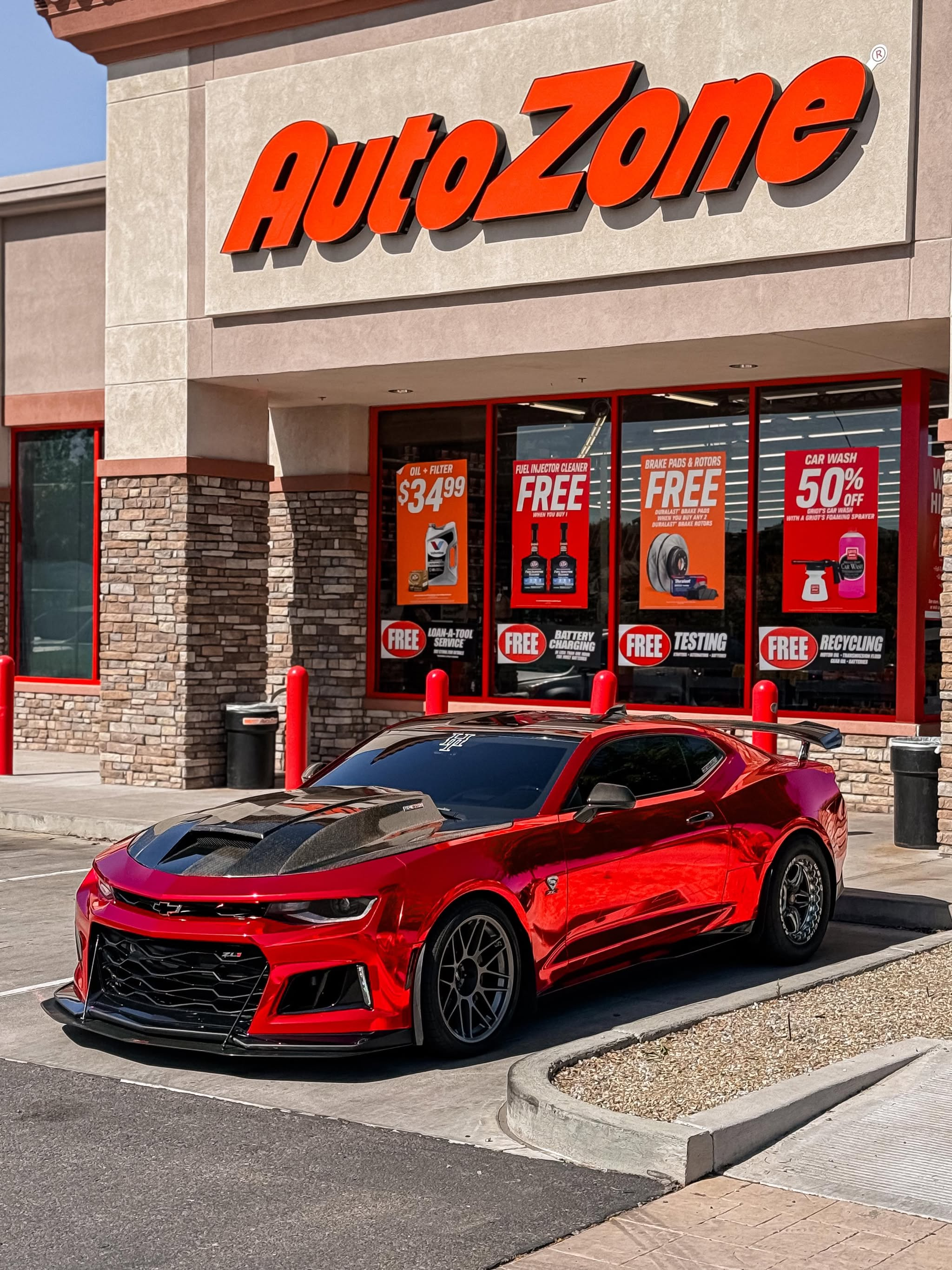 Ravoony Plus Super Gloss Chrome Red Vinyl Car Wrap review Steven 02