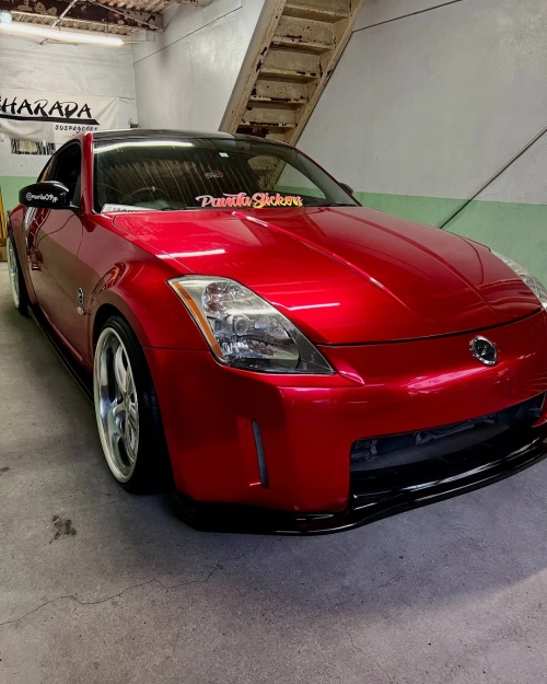 Ravoony Basic Gloss Metallic Vampire Red Vinyl Car Wrap review 