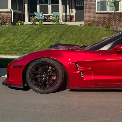 Ravoony Plus Gloss Metallic Vampire Red Vinyl Car Wrap review kam 02