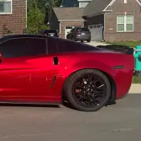 Ravoony Plus Gloss Metallic Vampire Red Vinyl Car Wrap review 3