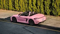 Ravoony Basic Gloss Crystal Peach Pink Car Vinyl Wrap review 2