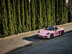 Ravoony Basic Gloss Crystal Peach Pink Car Vinyl Wrap review Oum 02