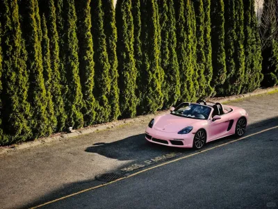 Ravoony Basic Gloss Crystal Peach Pink Car Vinyl Wrap review Oum 01