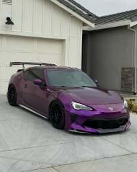   Ravoony Plus Ultra Gloss Metal Paint Grape Purple Vinyl Wrap review 0