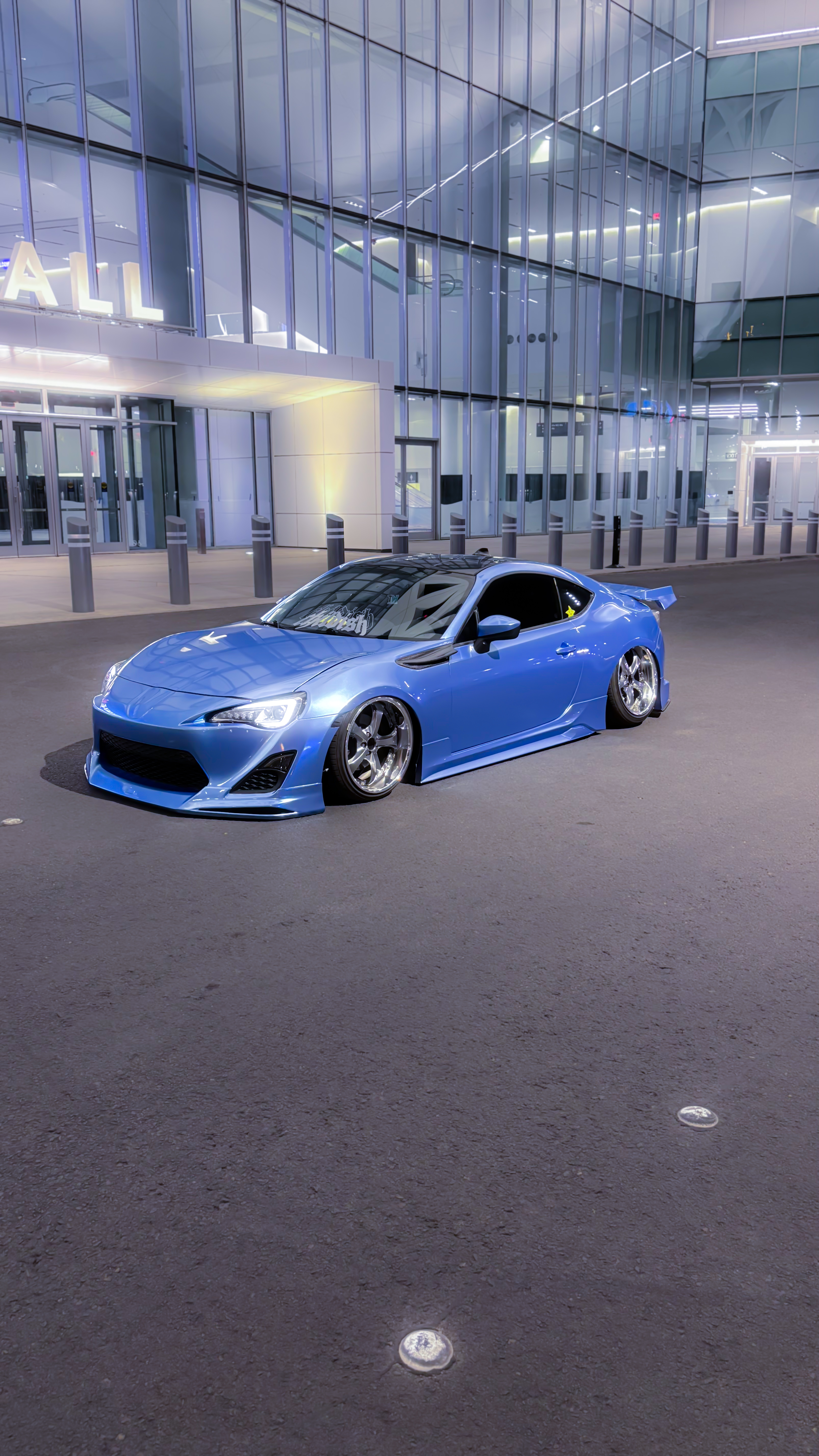 Ravoony Plus Glossy Metal Paint Mist Blue Car Wrap review Anthony Atencio 00