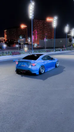 Ravoony Plus Glossy Metal Paint Mist Blue Car Wrap review Anthony Atencio 02