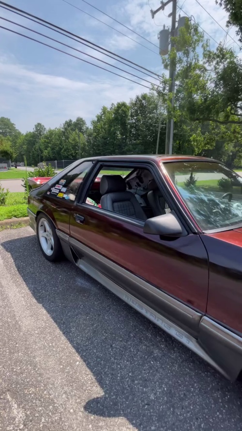 Ravoony Plus PET Gloss Color Shift Rainbow Drift Black Red Vinyl Wrap review Ryann Buss 00