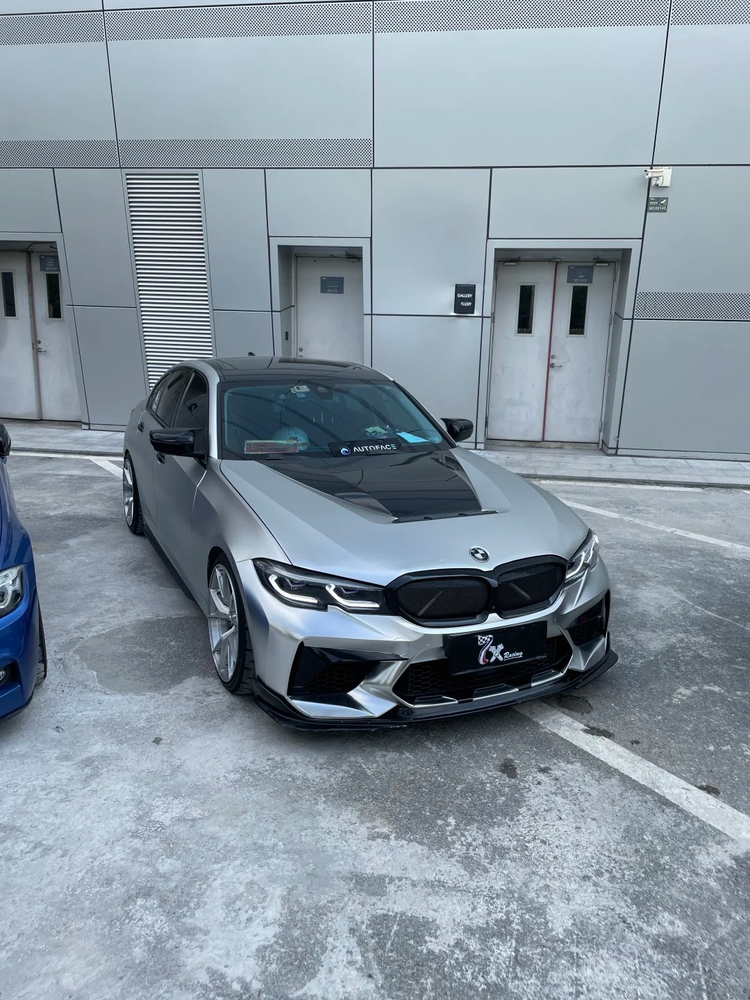 Ravoony Plus Matte Chrome Alexander Silver Metallic Vinyl Wrap review Auto France 01