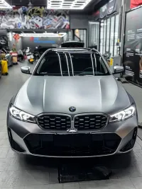 Ravoony Plus Matte Chrome Alexander Silver Metallic Vinyl Wrap review 0