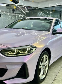 Ravoony Plus PET Glossy Glitter Starry Pink Car Vinyl Wrap review 0