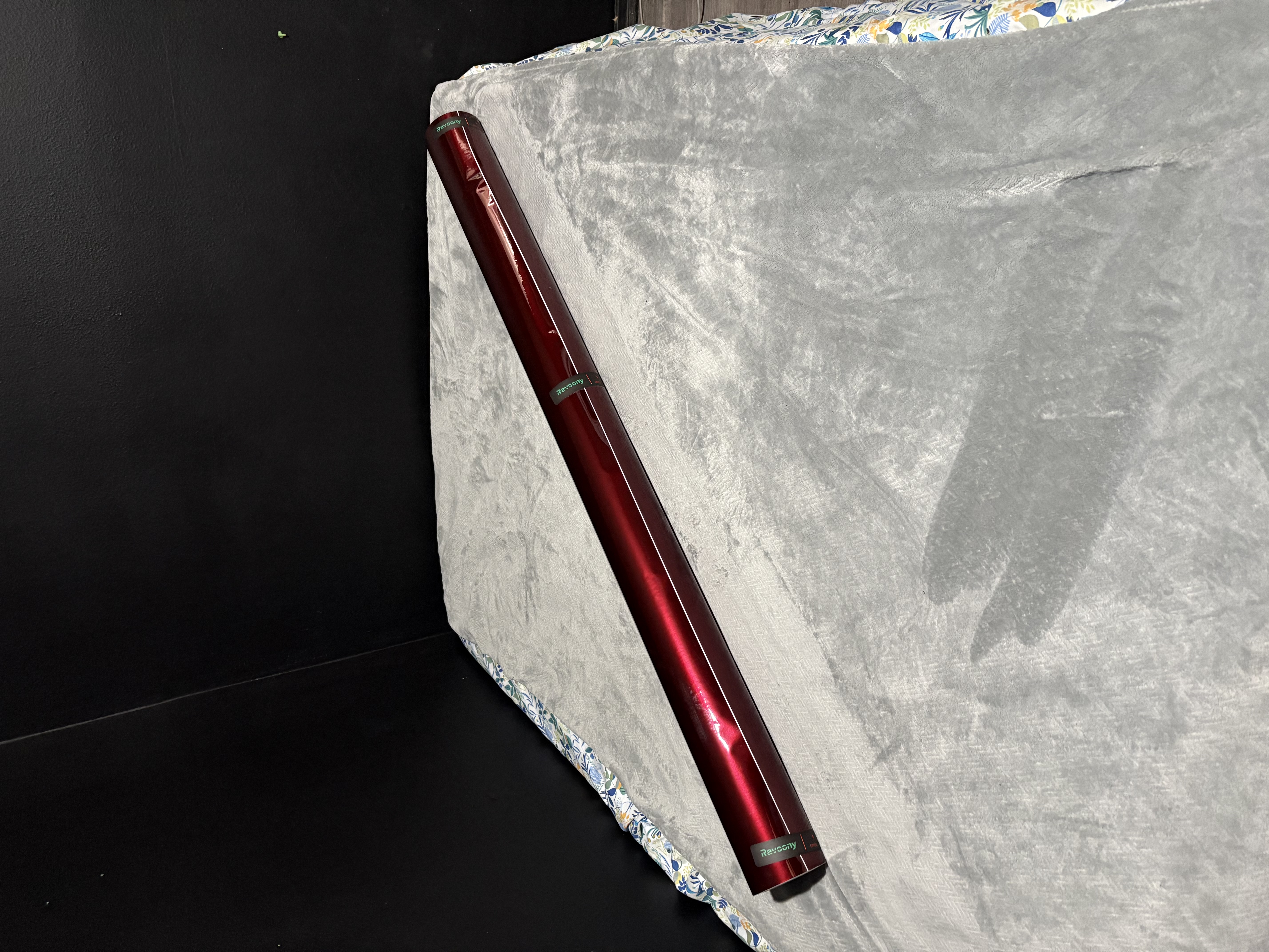 Ravoony Plus Liquid Metallic Dragon Blood Red Vinyl Car Wrap review Grim 03