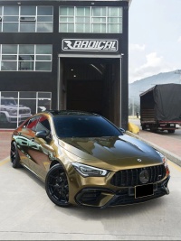 Ravoony Plus Gloss Midnight Gold Car Wrap review 1