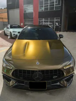 Ravoony Plus Gloss Midnight Gold Car Wrap review Wolf auto 01
