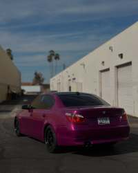 Ravoony Plus Gloss Pearl Grape Purple Car Wrap review 6