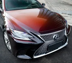 Ravoony Plus PET Gloss Color Shift Rainbow Drift Black Red Vinyl Wrap review D.C 01