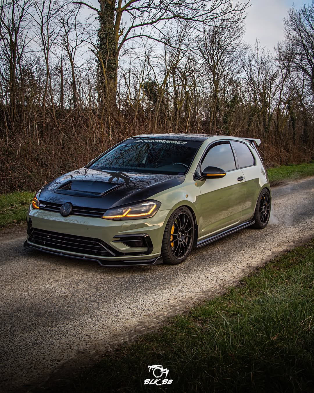 Ravoony Plus Gloss Khaki Green Car Vinyl Wrap review Bruno Araujo 00