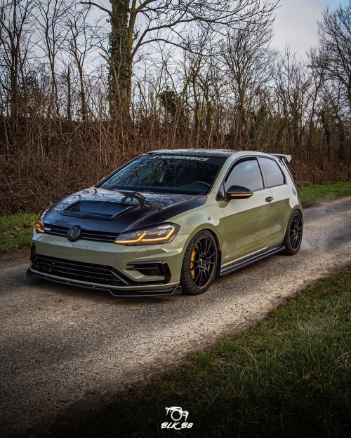 Ravoony Plus PET Gloss Khaki Green Car Vinyl Wrap review 