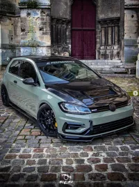 Ravoony Plus Gloss Khaki Green Car Vinyl Wrap review 1