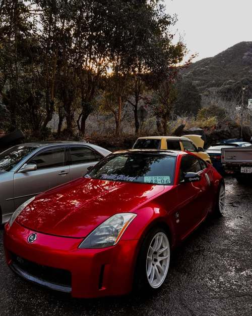 Ravoony Plus Gloss Metallic Vampire Red Vinyl Car Wrap review Murilo Harada