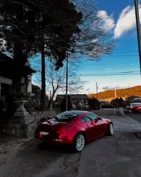 Ravoony Plus Gloss Metallic Vampire Red Vinyl Car Wrap review 3