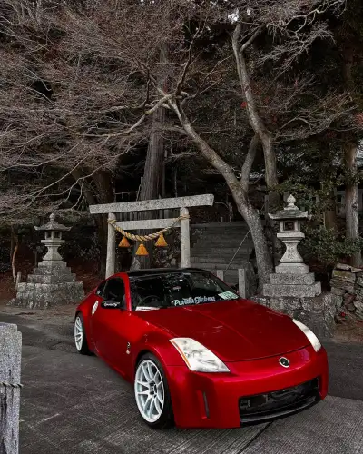 Ravoony Plus Gloss Metallic Vampire Red Vinyl Car Wrap review Murilo Harada 02