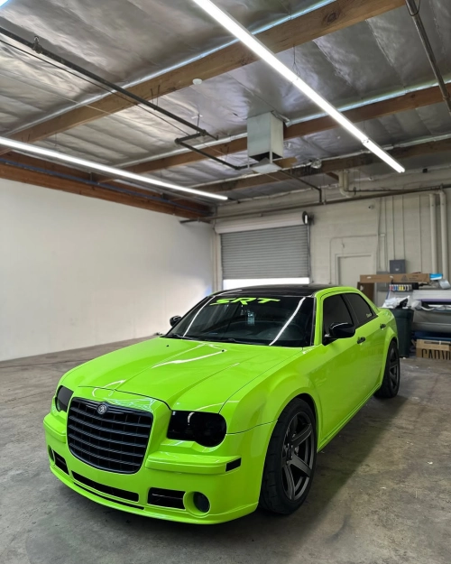 Ravoony Basic PET Glossy Apple Green Car Wrap review 