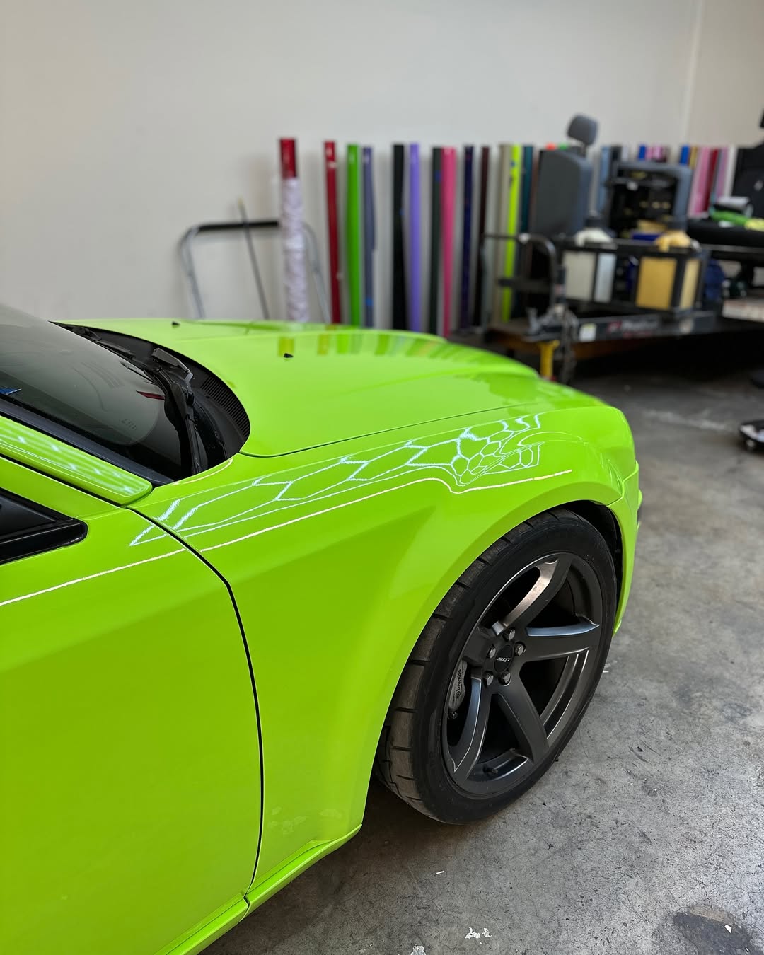 Ravoony Basic Gloss Apple Green Car Wrap review simplewrapzllc 05