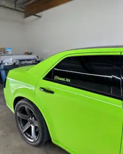 Ravoony Basic Gloss Apple Green Car Wrap review simplewrapzllc 07