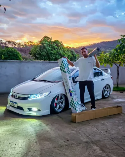 Ravoony Plus PET High Gloss Light Nardo Grey Wrap review Hemerson Carvalho Pereira 00