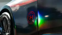 Ravoony Plus Gloss Holographic Rainbow Chrome Laser Black Car Vinyl Wrap review 4