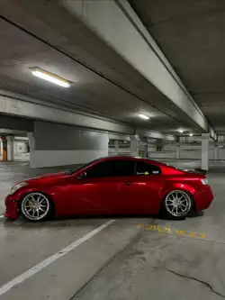 Ravoony Plus Gloss Metallic Vampire Red Vinyl Car Wrap review Abrahm 02