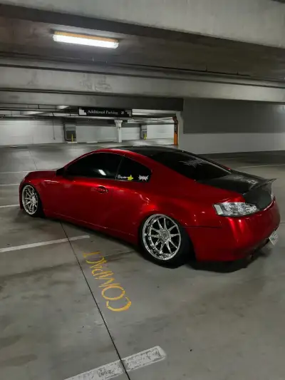 Ravoony Plus Gloss Metallic Vampire Red Vinyl Car Wrap review Abrahm 02
