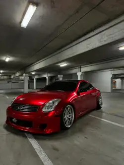Ravoony Plus Gloss Metallic Vampire Red Vinyl Car Wrap review Abrahm 04