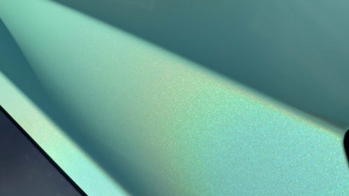   Ravoony Plus Glossy Laser Tiffany Car Vinyl Wrap review Jengababy 01