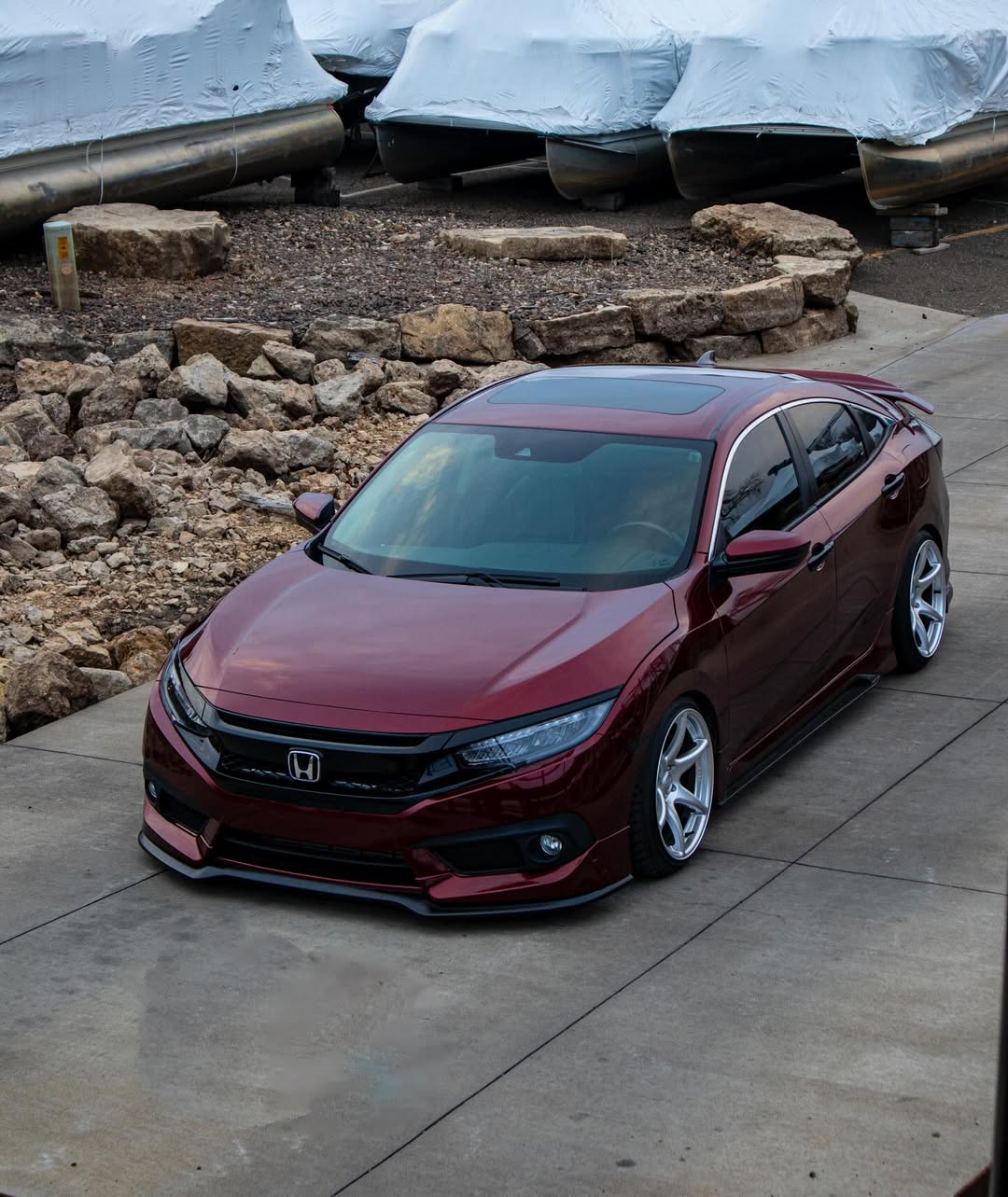 Ravoony Plus Liquid Metallic Dragon Blood Red Vinyl Car Wrap review Henry Reece 00