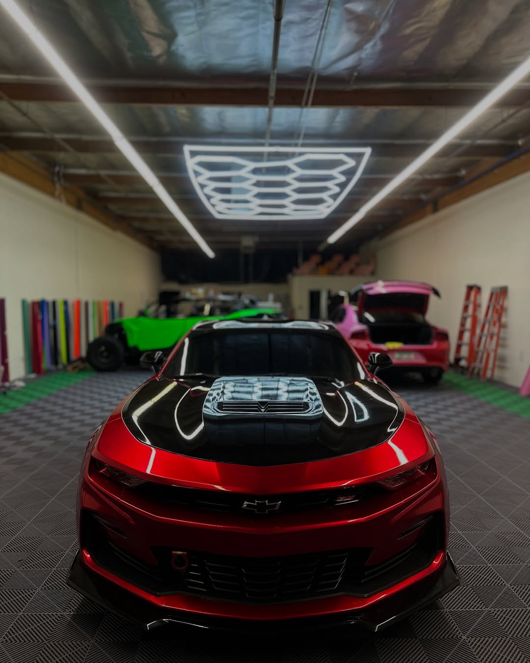 Ravoony Plus Gloss Metallic Vampire Red Vinyl Car Wrap review Simplewrapz 03
