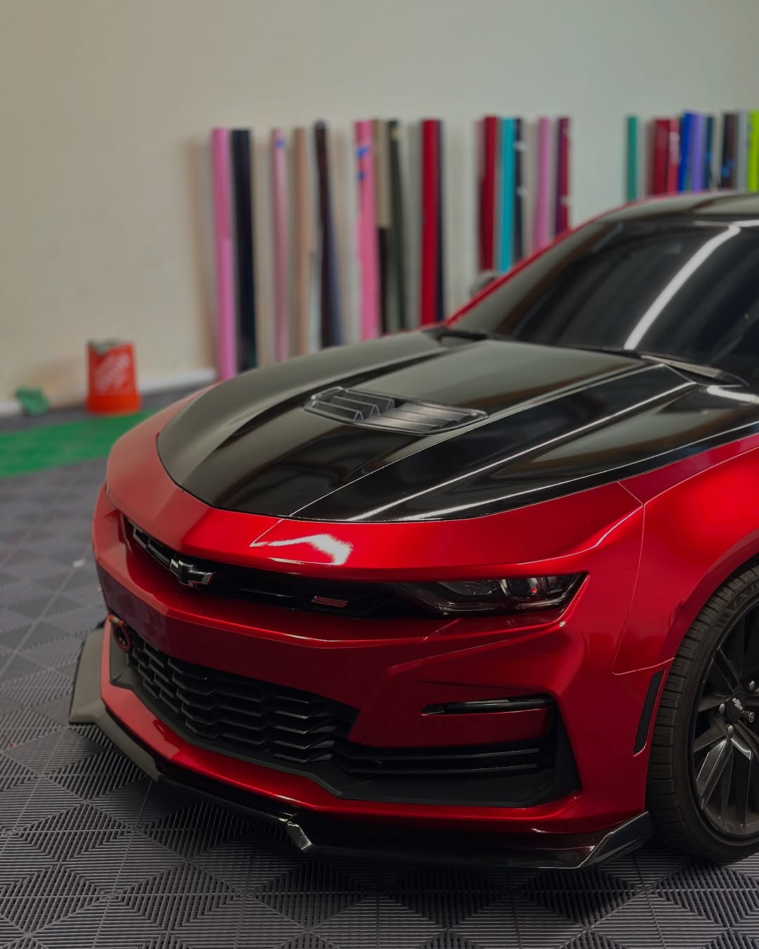 Ravoony Plus Gloss Metallic Vampire Red Vinyl Car Wrap review Simplewrapz 02
