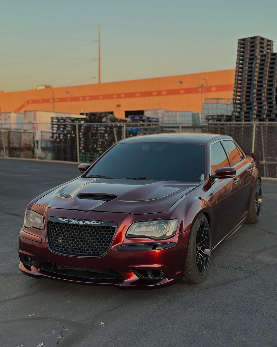 Ravoony Basic Liquid Metallic Dragon Blood Red Vinyl Car Wrap review Simplewrapz 00