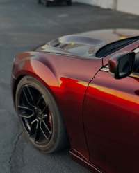 Ravoony Basic Liquid Metallic Dragon Blood Red Vinyl Car Wrap review 4