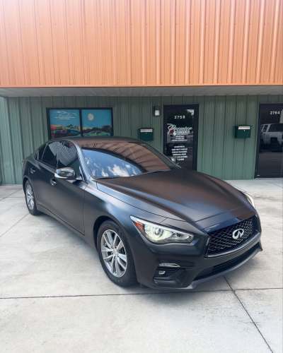 Ravoony Plus PET Satin Black Car Wrap review Customer Auto 00