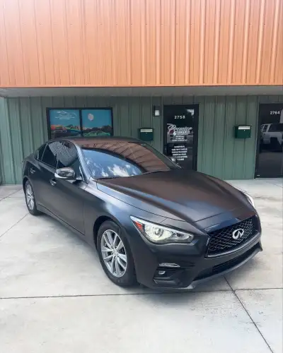 Ravoony Plus PET Satin Black Car Wrap review Customer Auto 00